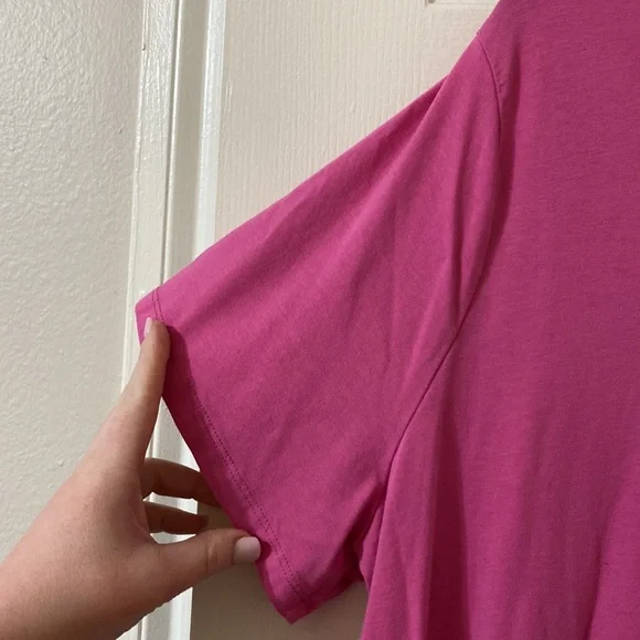 Ava & Viv short sleeve tee with round hemline and neckline - size 2X - Picture 3 of 5